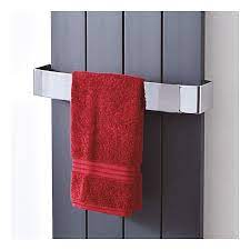 Optional chrome towel rail for single panel: Optional chrome towel rail for single panel